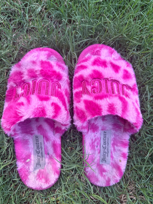 JUICY pink house slippers💕